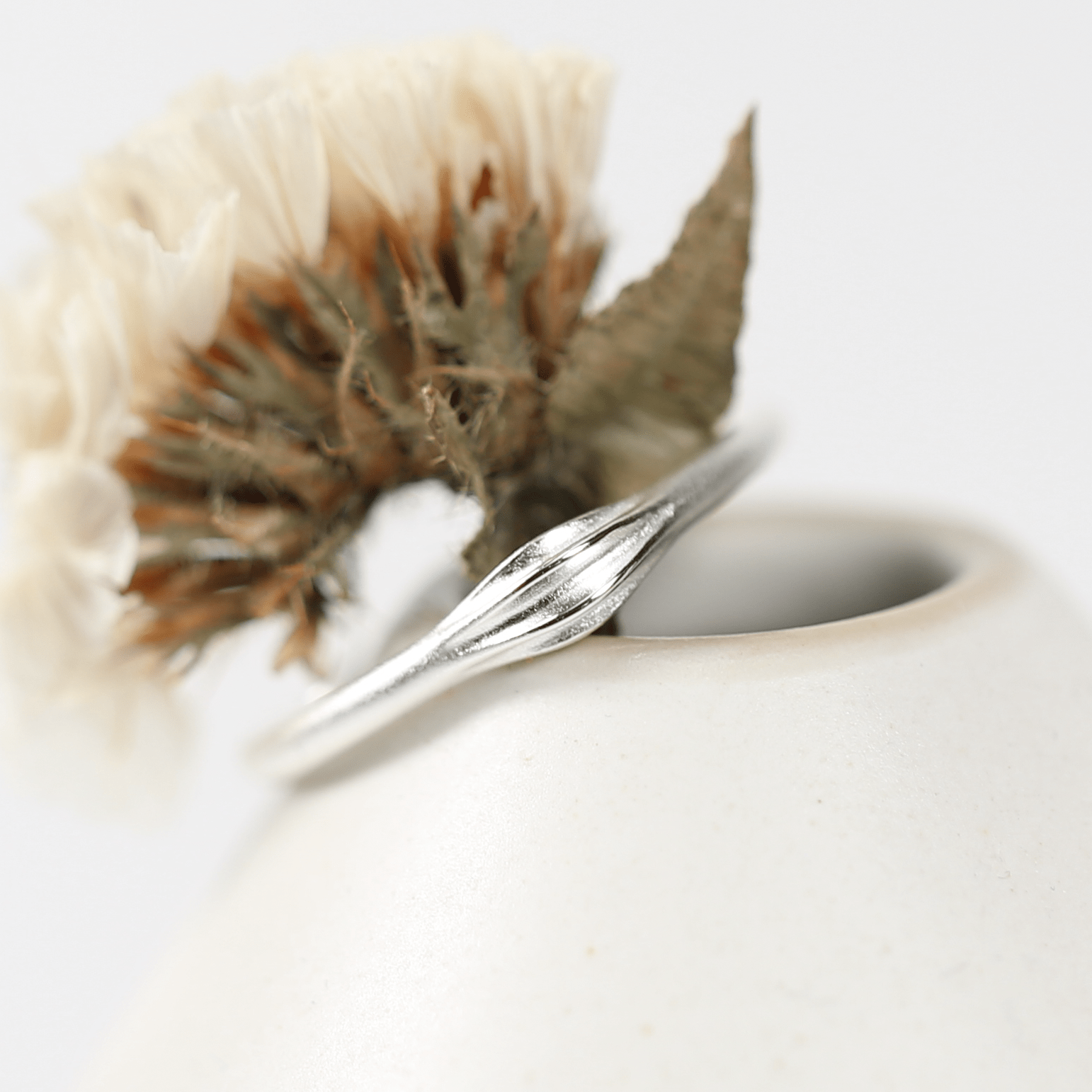 Sterling Silver Seed Ring