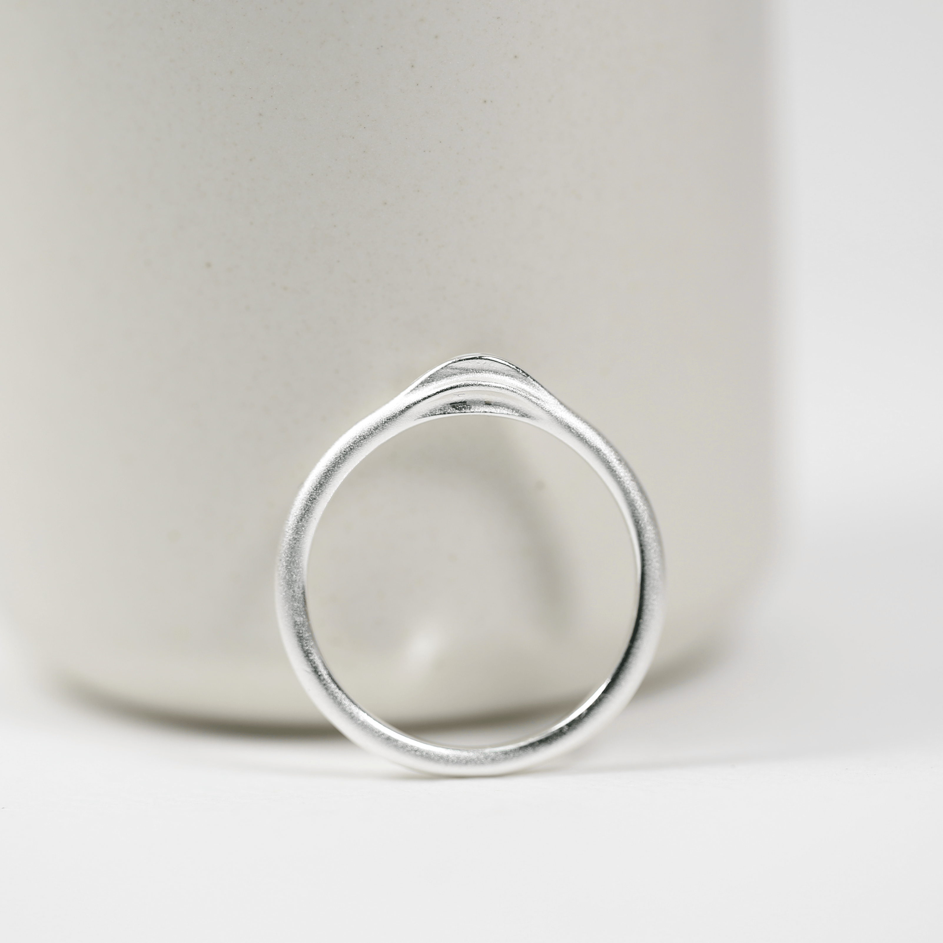Sterling Silver Seed Ring