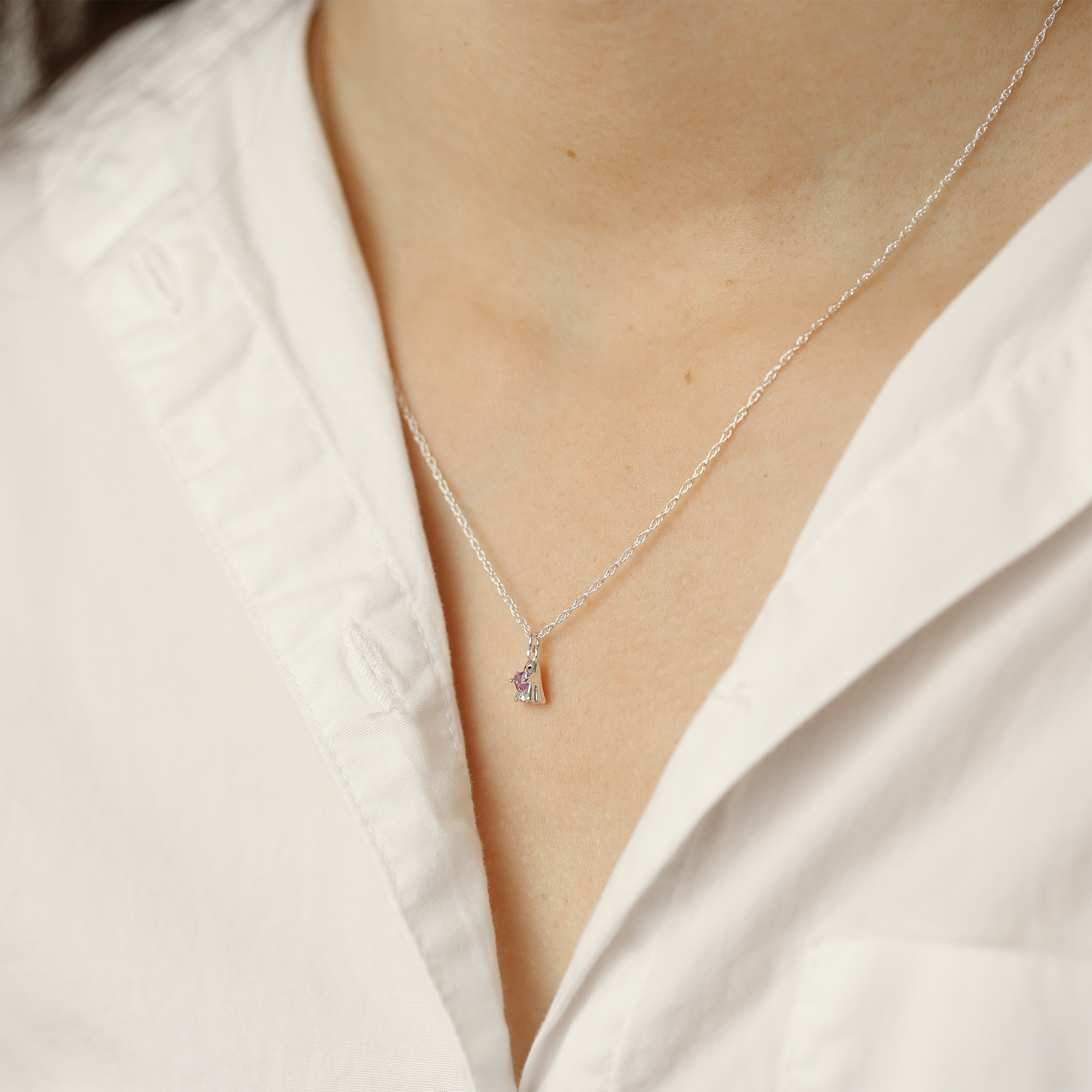 Ghost Charm Necklace