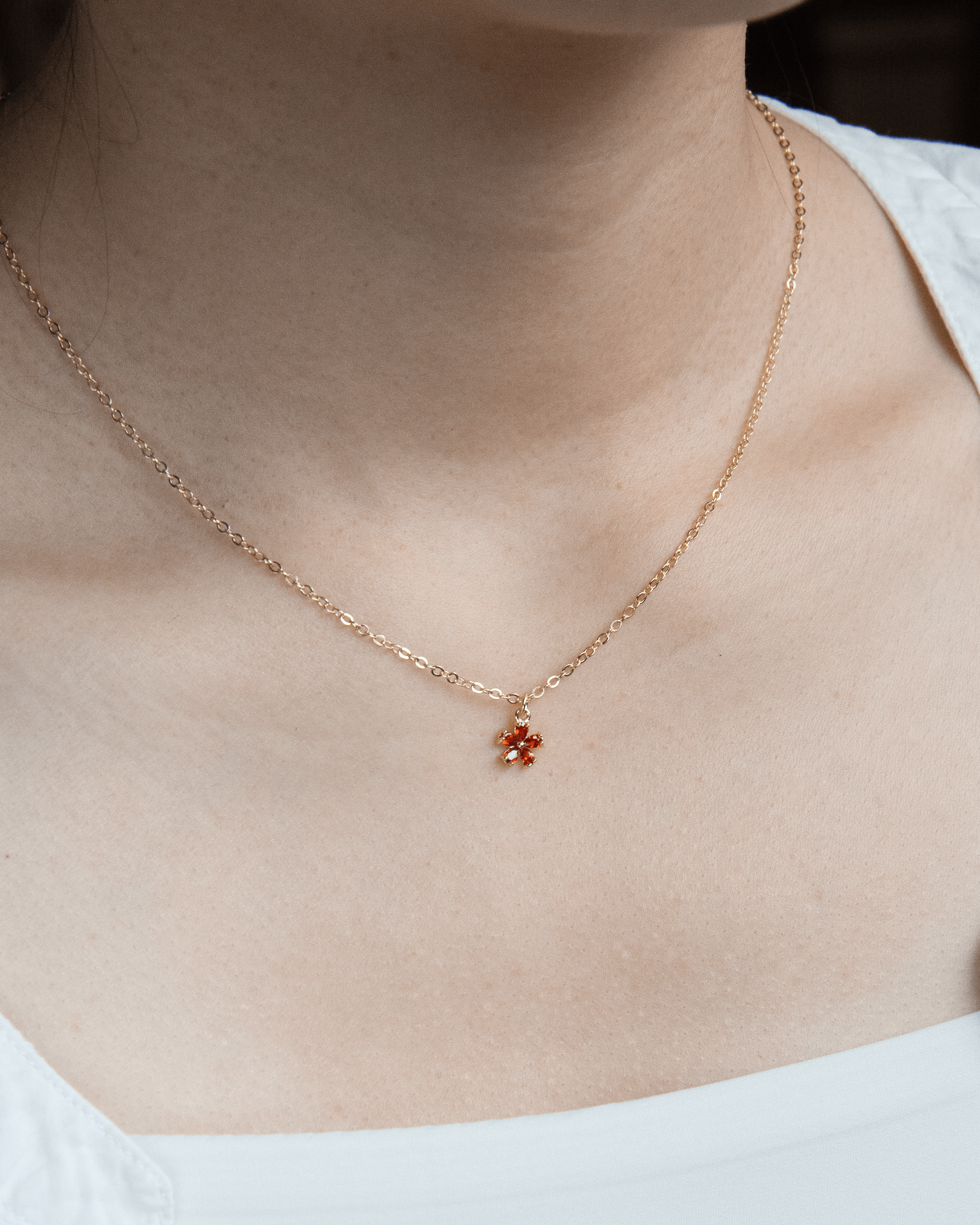 14K Gold-Filled Sunlit Blossom Necklace