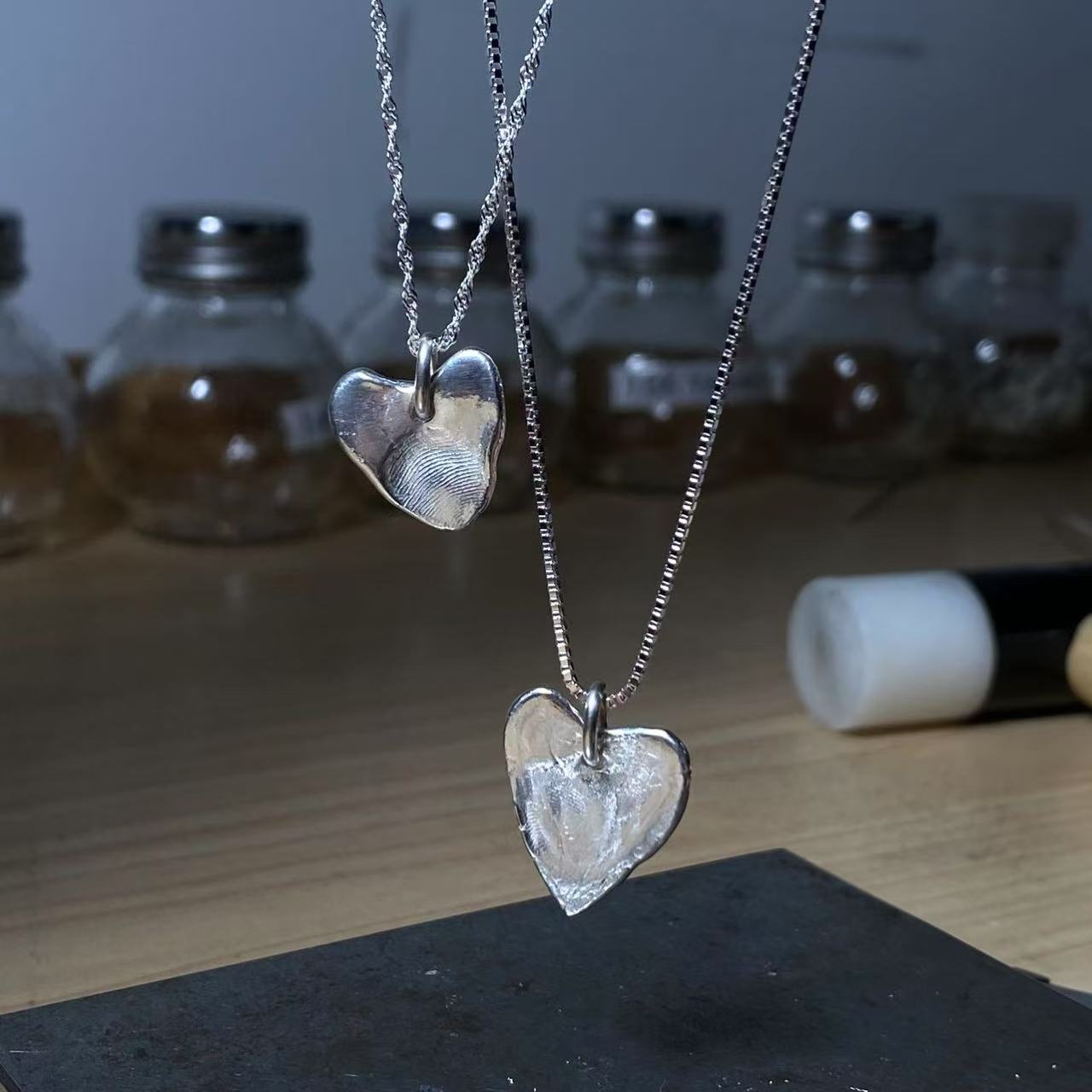 Custom Fingerprint Pendant - In Person Order