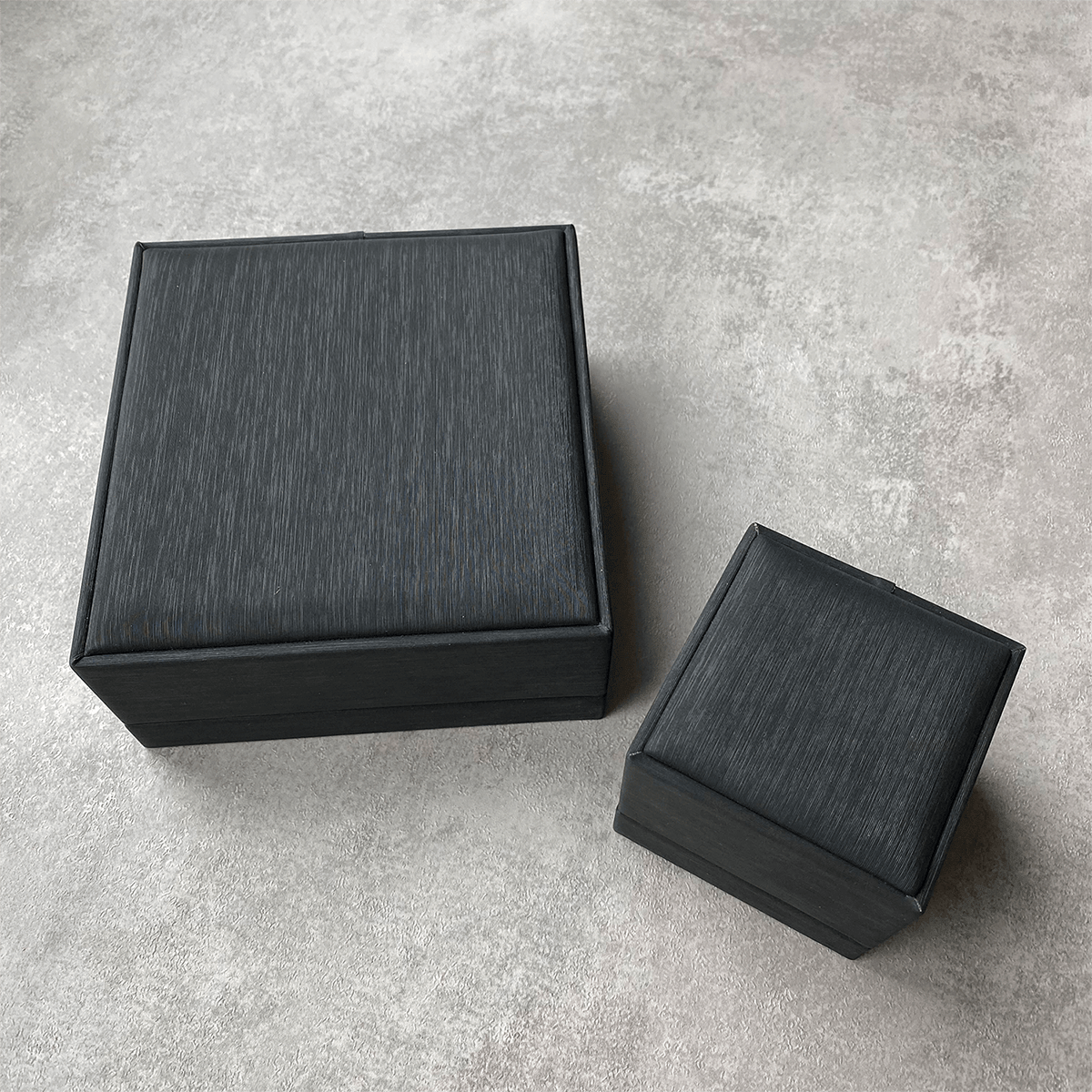 Luxury black and red jewelry box necklace box earring box ring box