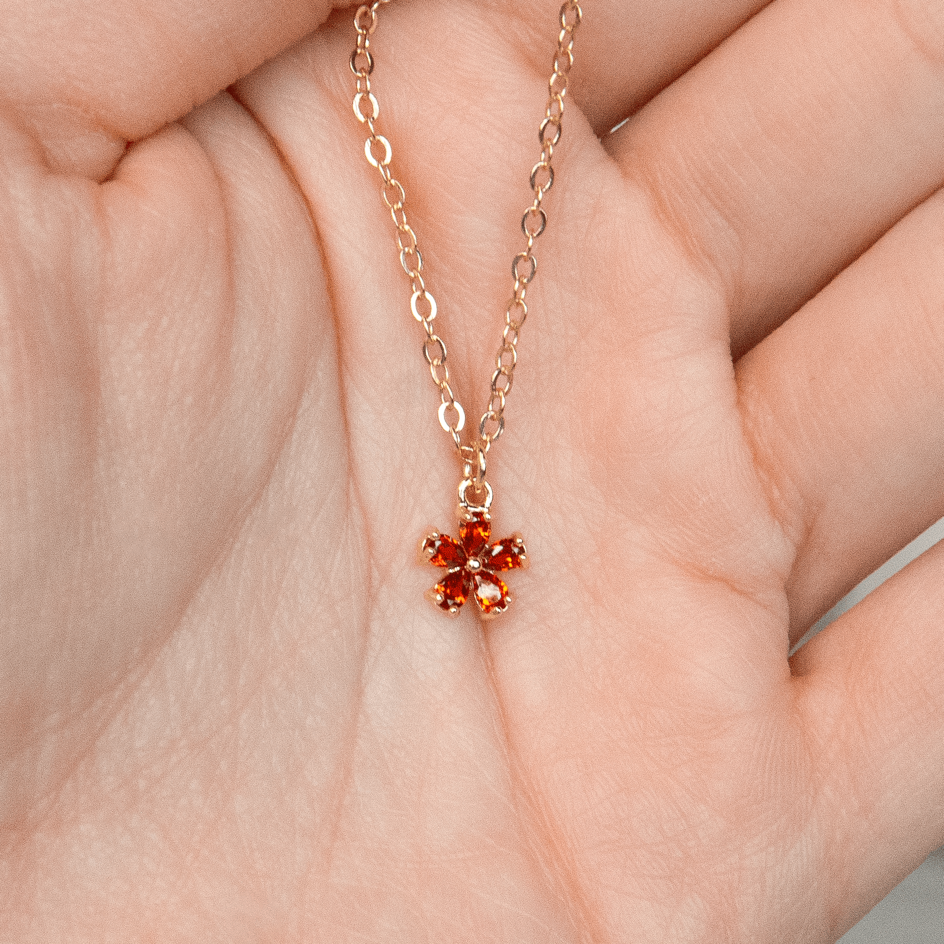 14K Gold-Filled Sunlit Blossom Necklace