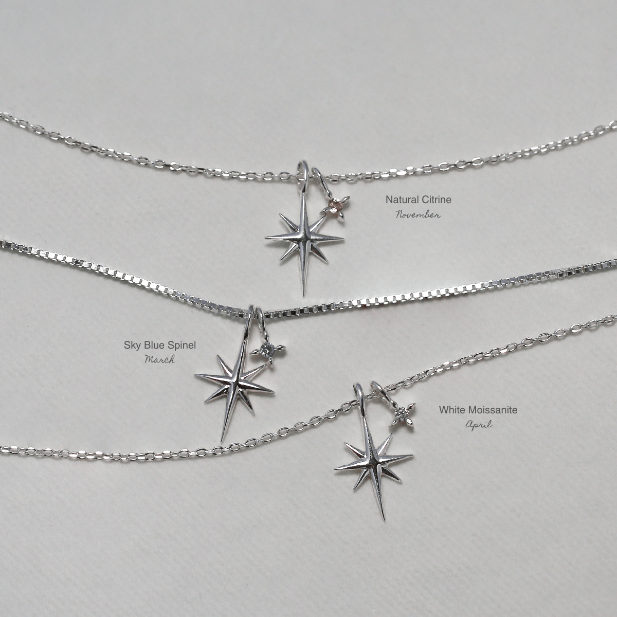 Sterling Silver Lucida Stardust Necklace